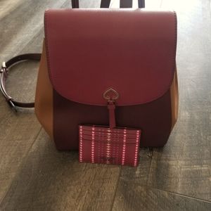 Kate Spade ♠️ backpack & card holder